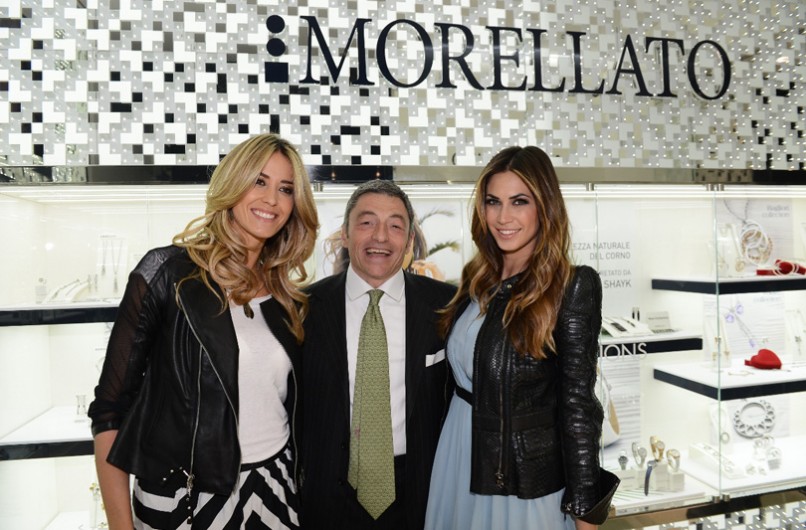 Elena Santarelli e Melissa Satta madrine per l’apertura del nuovo store Morellato