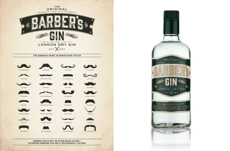 Arriva Barber’s London Dry Gin, il gin del barbiere!