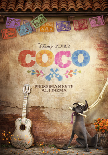 Il primo poster in italiano di Coco, il nuovo lungometraggio DISNEY•PIXAR